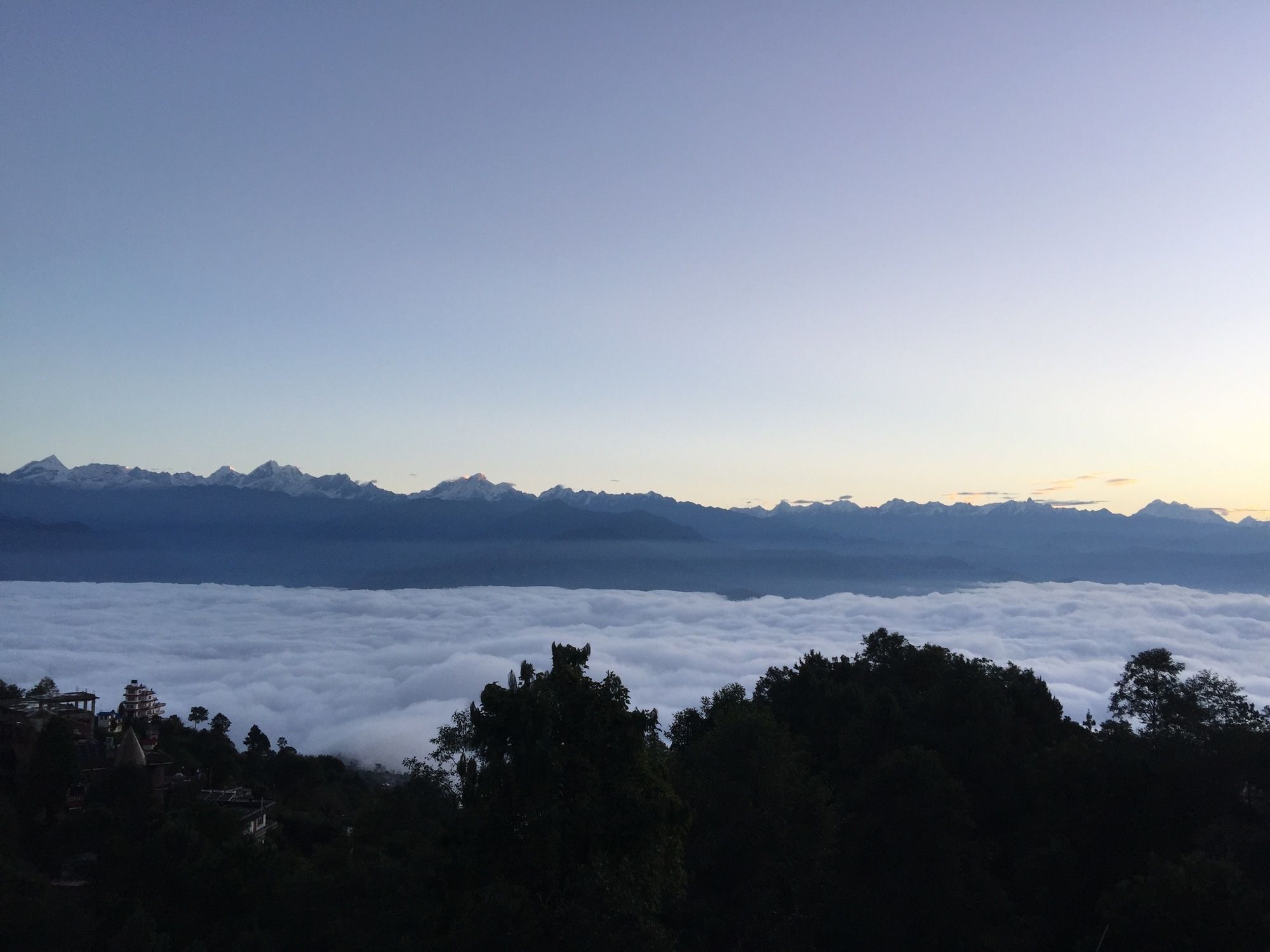 Everest Manla Resort Nagarkot Bagian luar foto