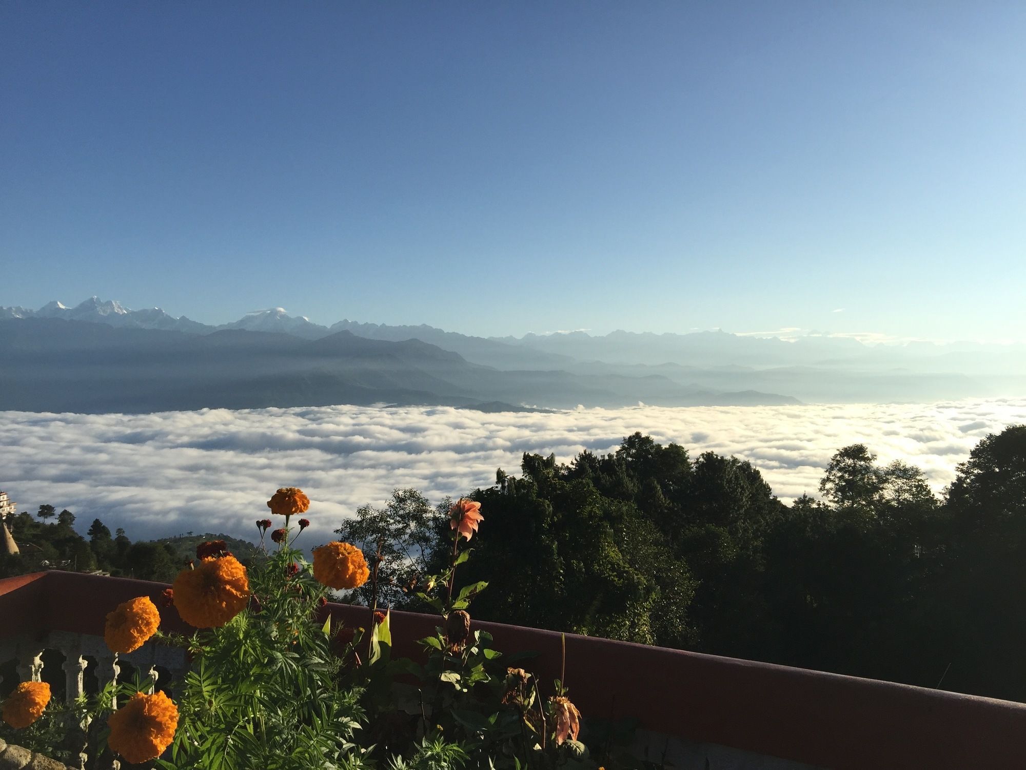 Everest Manla Resort Nagarkot Bagian luar foto