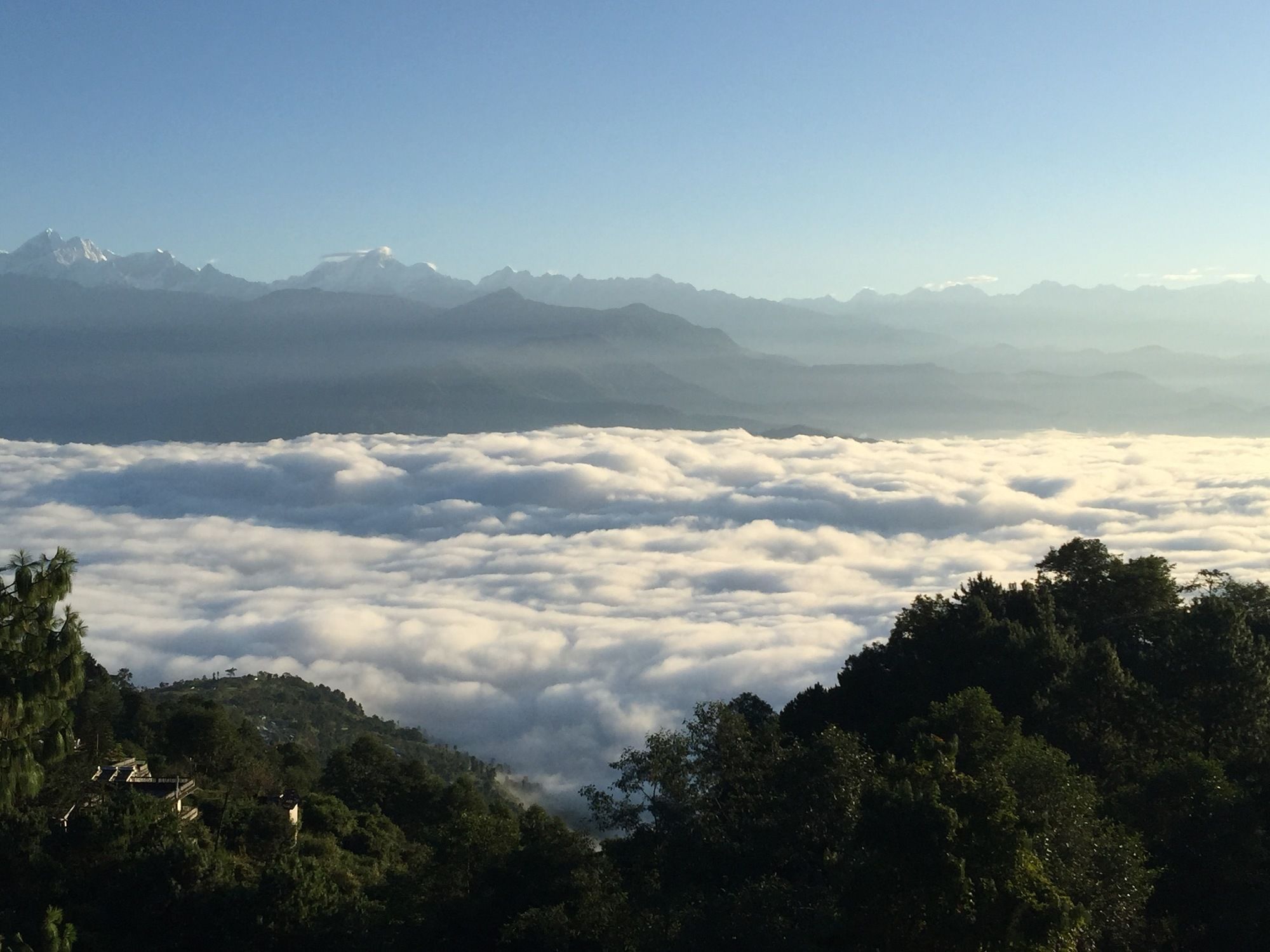 Everest Manla Resort Nagarkot Bagian luar foto